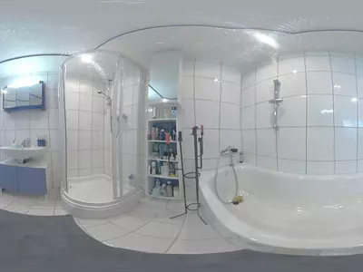 浴室室内景观贴图