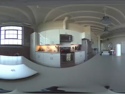 室内厨房全景贴图