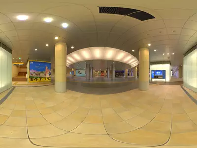 现代大厅全景贴图