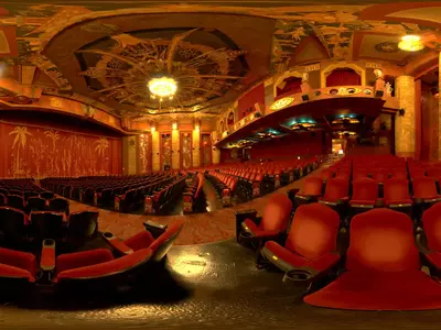 复古歌剧院全景贴图