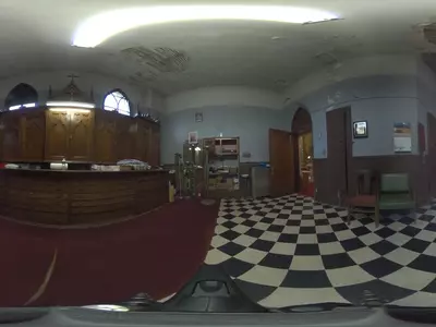 复古厅堂全景贴图