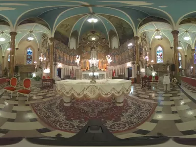 华丽教堂全景贴图