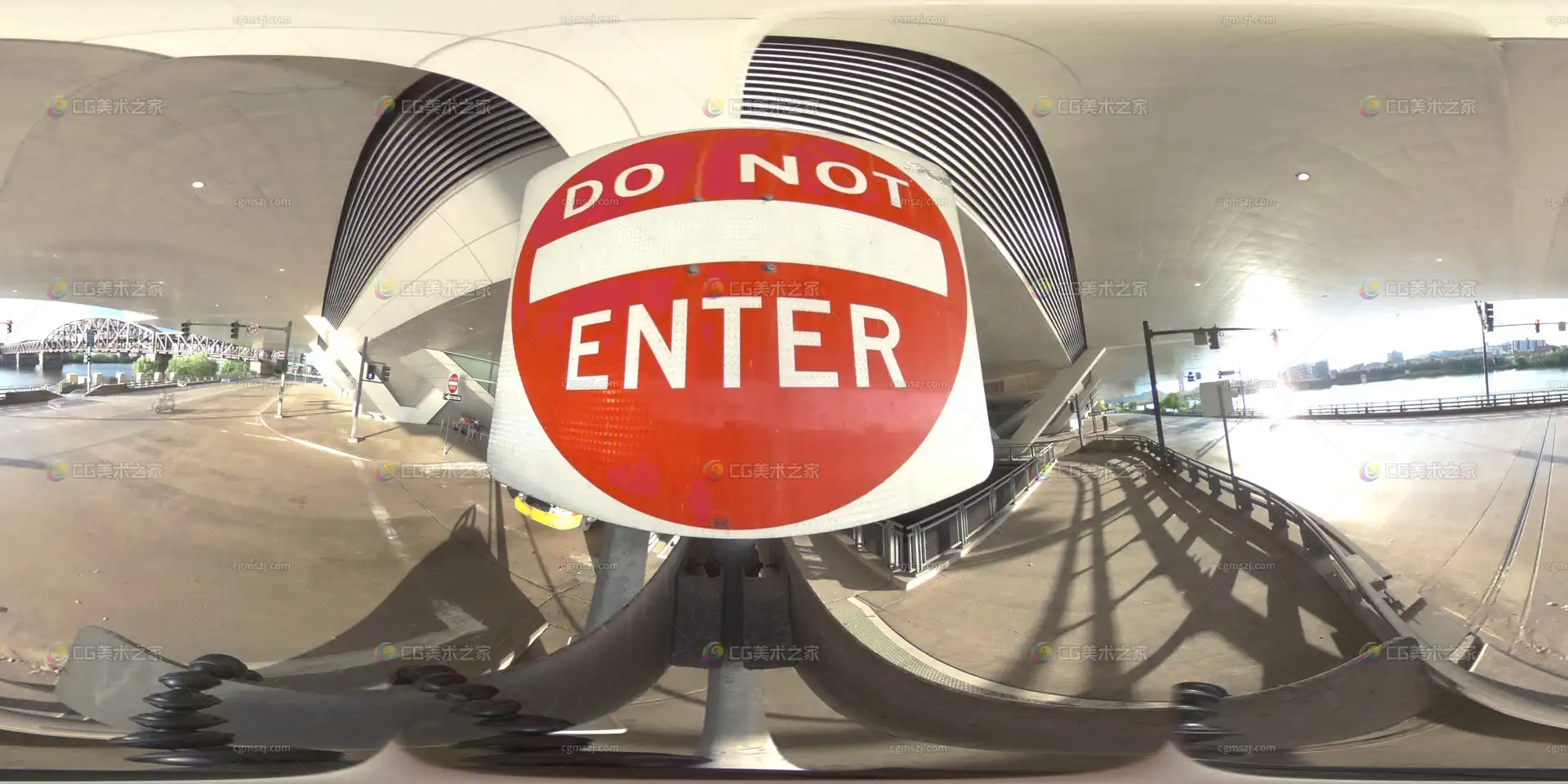 室内公共场所全景贴图