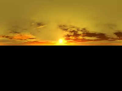 夕阳下昏暗天空贴图