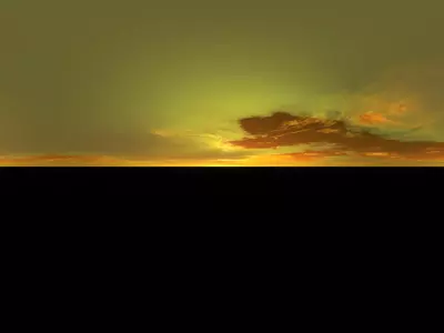 昏暗晚霞天空 贴图