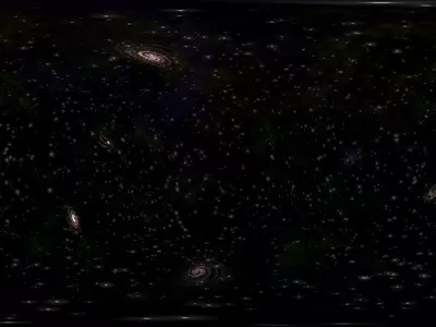 深空星云全景贴图