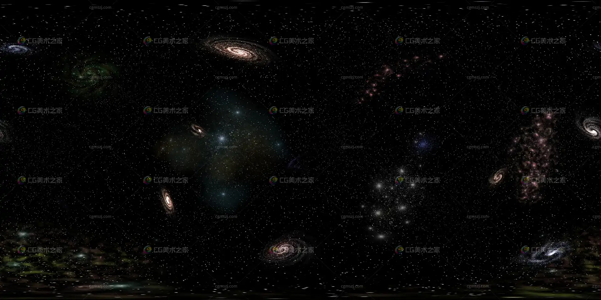 星系群全景贴图