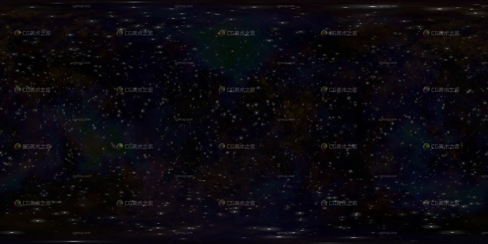 星空 全景贴图
