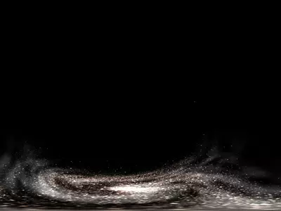 银河流星带全景贴图