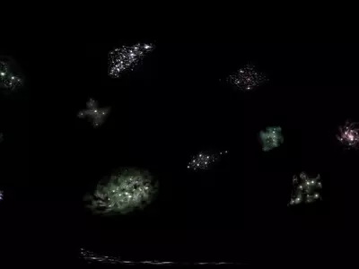 多彩星团全景贴图