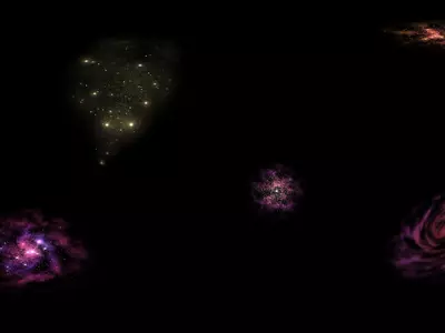 星系星团全景贴图