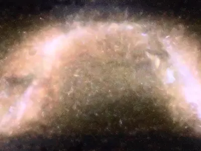 多色星云星团全景贴图