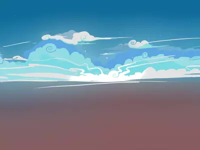 漫画卡通天空贴图