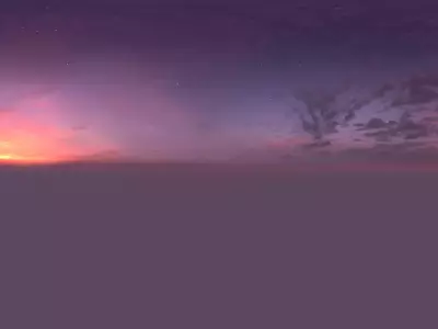 粉紫渐变晚霞贴图