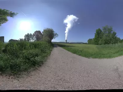 田野小径工厂远景贴图