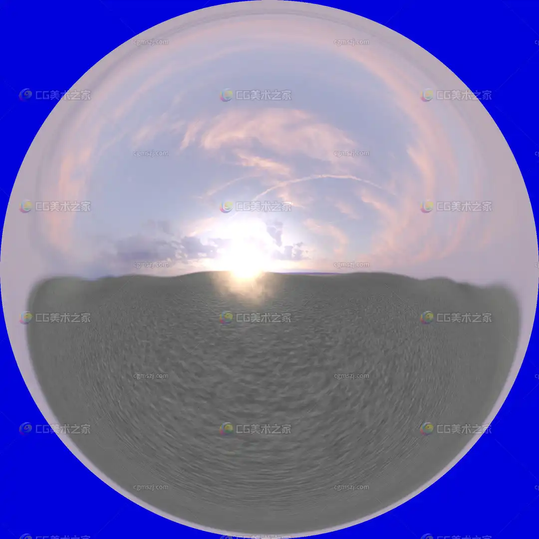 日出天空贴图
