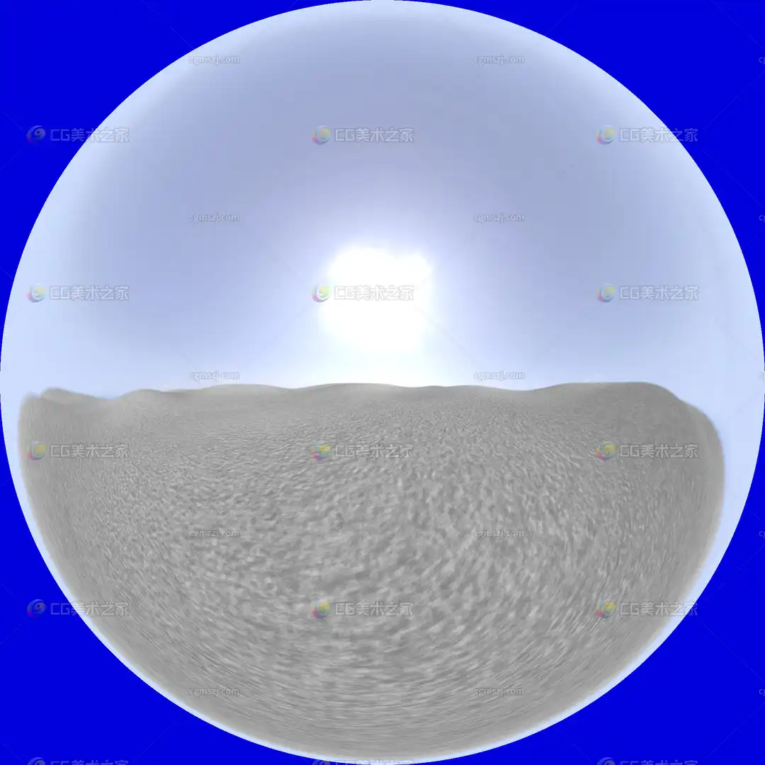 日出天空全景贴图