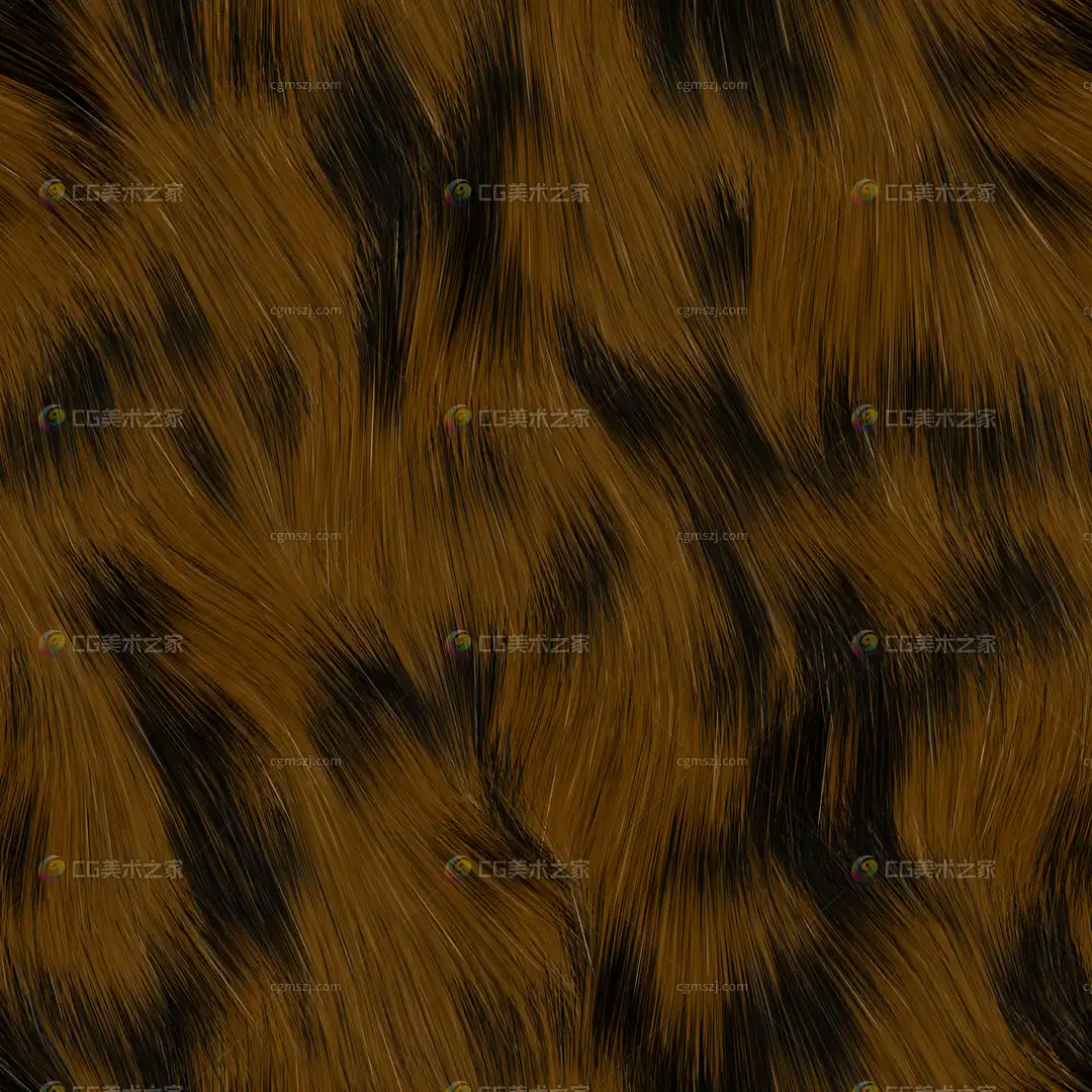 老虎皮毛纹理贴图