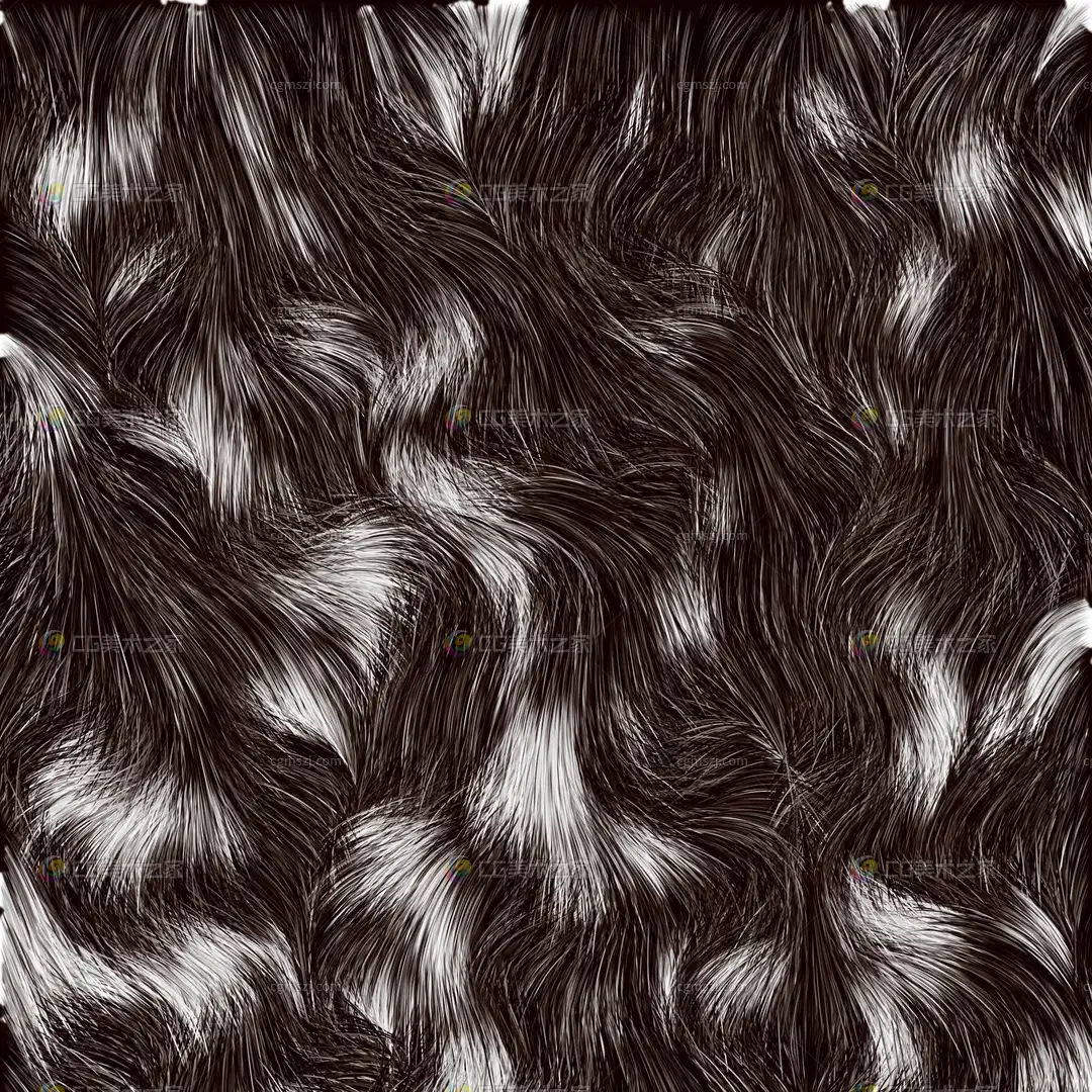 动物毛发纹理贴图
