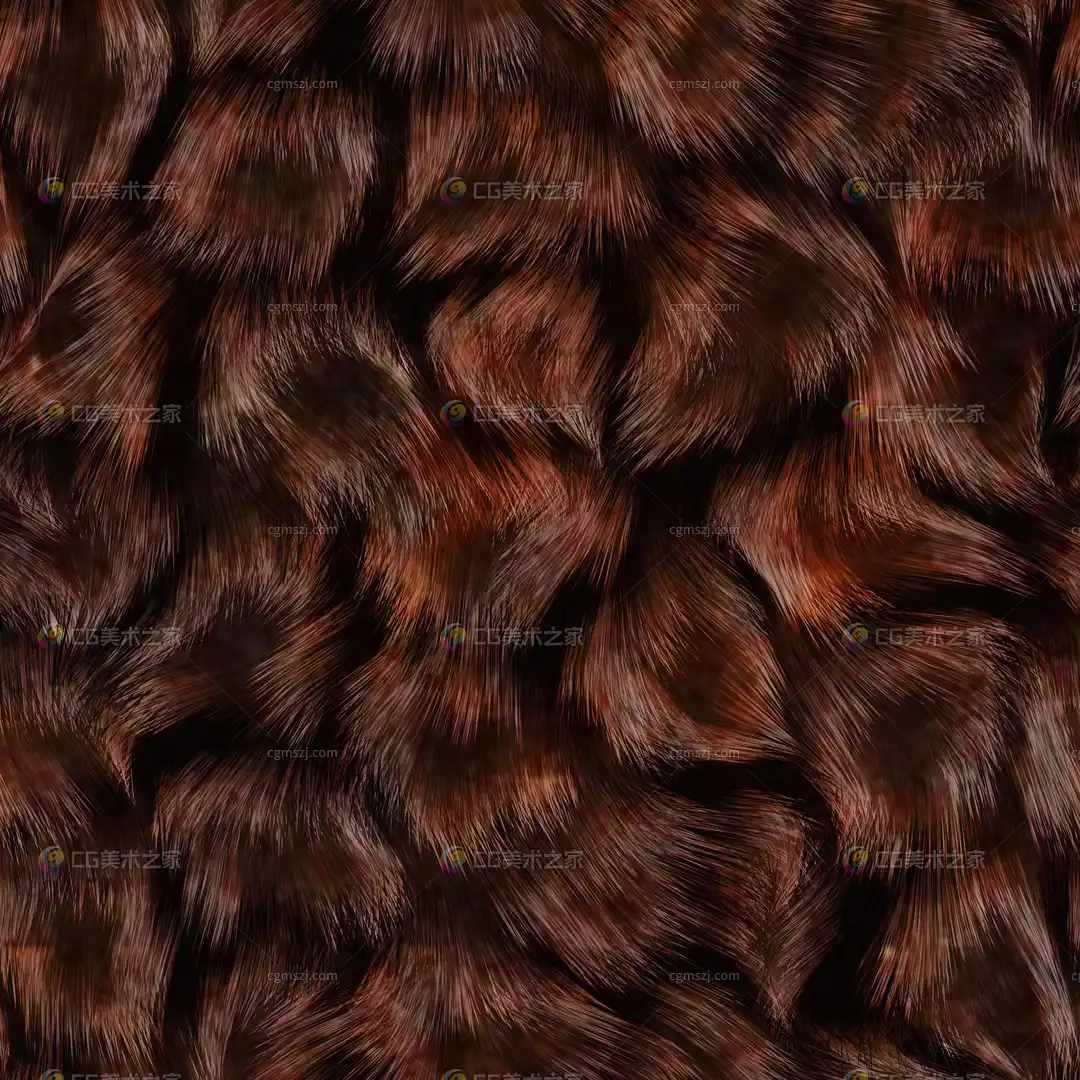 动物毛发纹理贴图