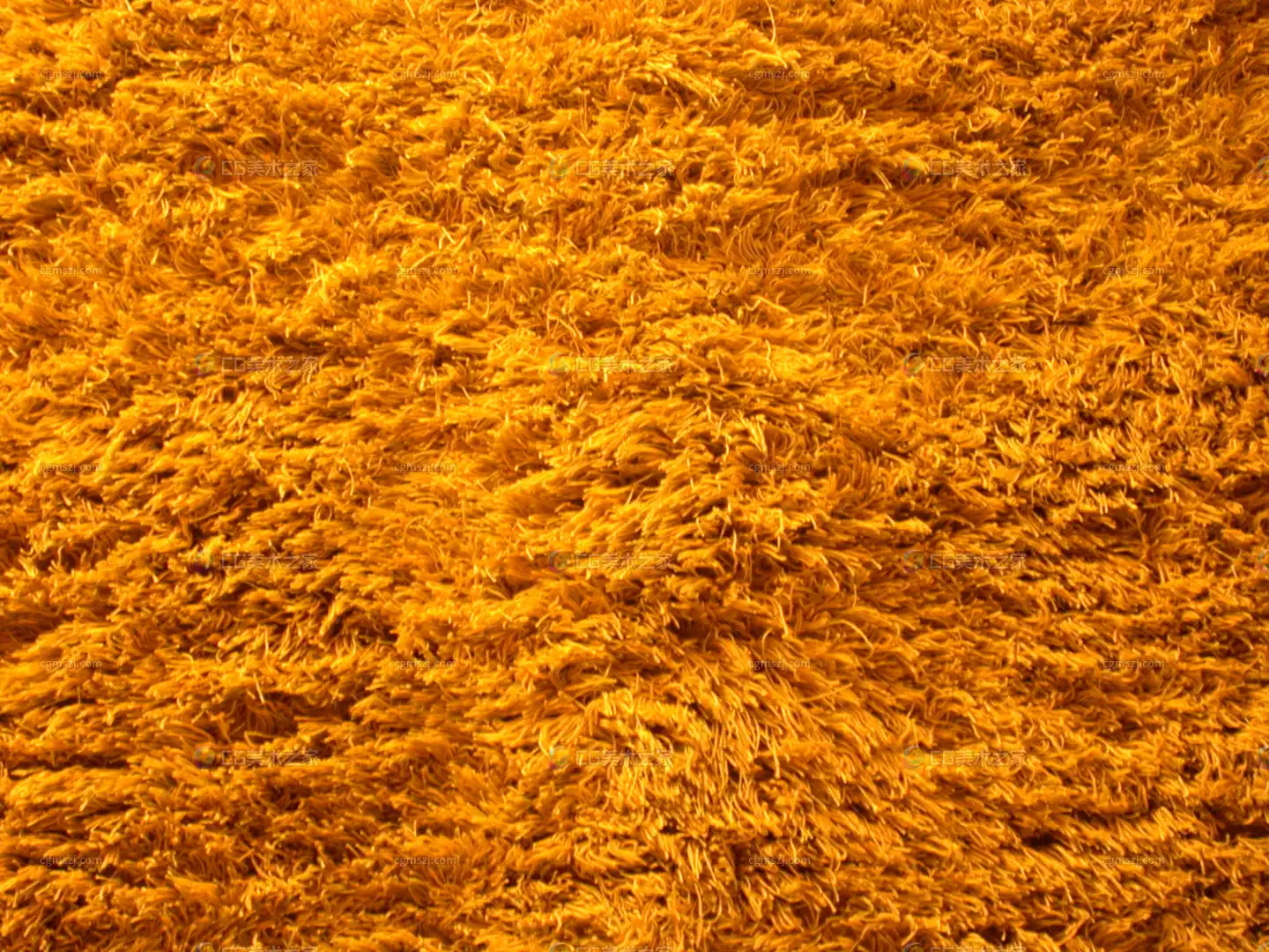 橙黄色毛绒纹理贴图