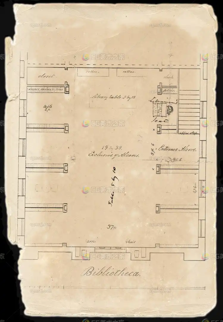 复古泛黄的纸张贴图