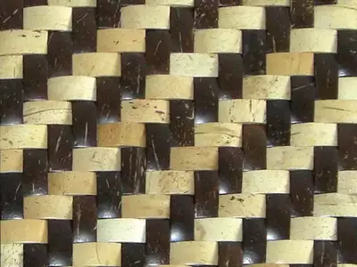 棕黄黑编织纹理贴图