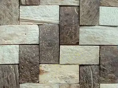 棕白木纹拼贴贴图