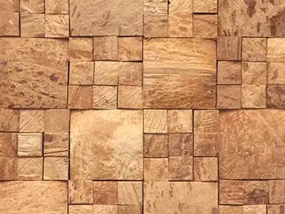 棕黄色木纹拼贴贴图