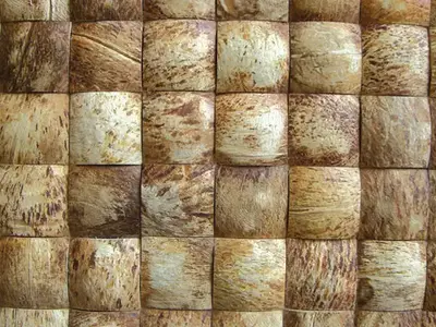 棕黄色方块编织纹理瓷砖贴图