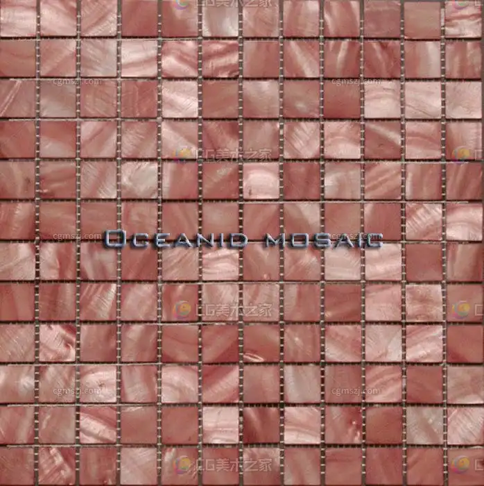 红色马赛克瓷砖贴图