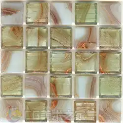 绿棕色彩纹马赛克贴图