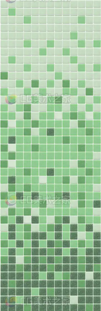 绿色系马赛克贴图