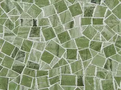 绿色不规则碎纹马赛克贴图