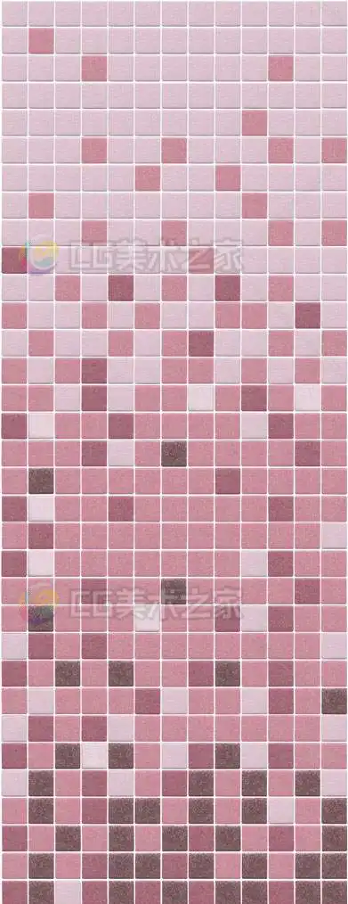 粉色系马赛克纹理贴图