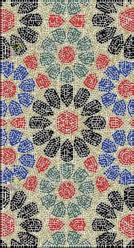 多色几何花纹马赛克贴图