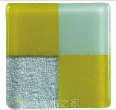 黄绿灰四格纹理方块贴图