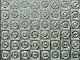 灰色带圆圈纹理马赛克贴图
