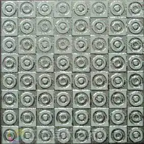 灰色带圆圈纹理马赛克贴图