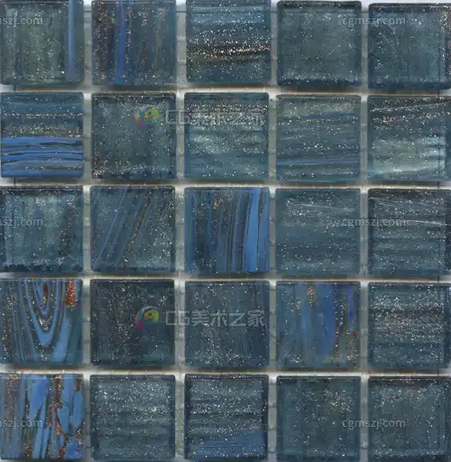 蓝色系闪纹马赛克贴图