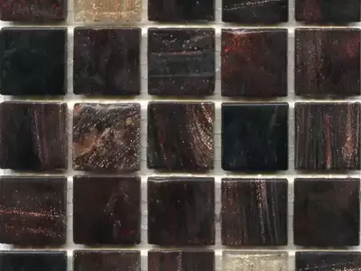 棕黑色系戴帽子马赛克贴图