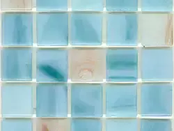 蓝白色系带纹马赛克贴图