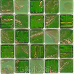 绿色系带纹马赛克贴图