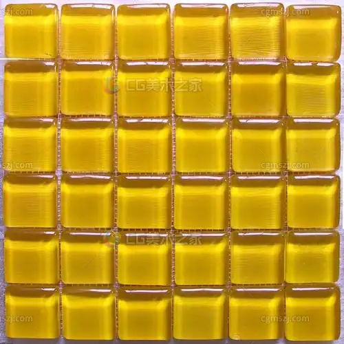 黄色方块马赛克贴图