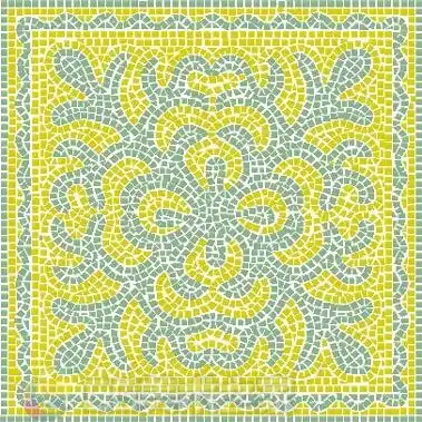 黄绿花纹马赛克贴图