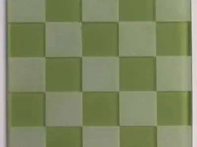 绿色系棋盘格马赛克贴图