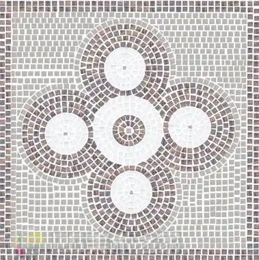 圆形花纹马赛克贴图