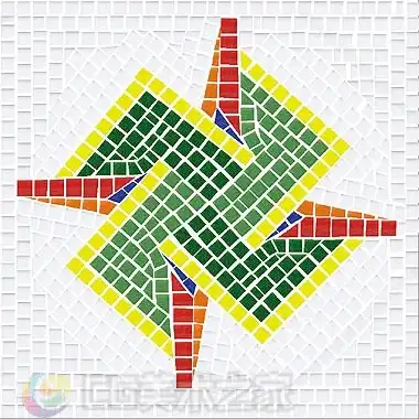 几何马赛克纹理贴图