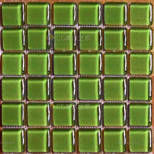 绿色方块马赛克贴图