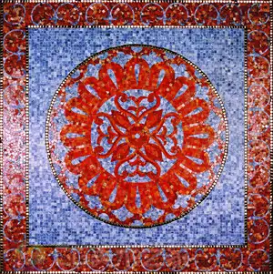 传统花纹马赛克贴图